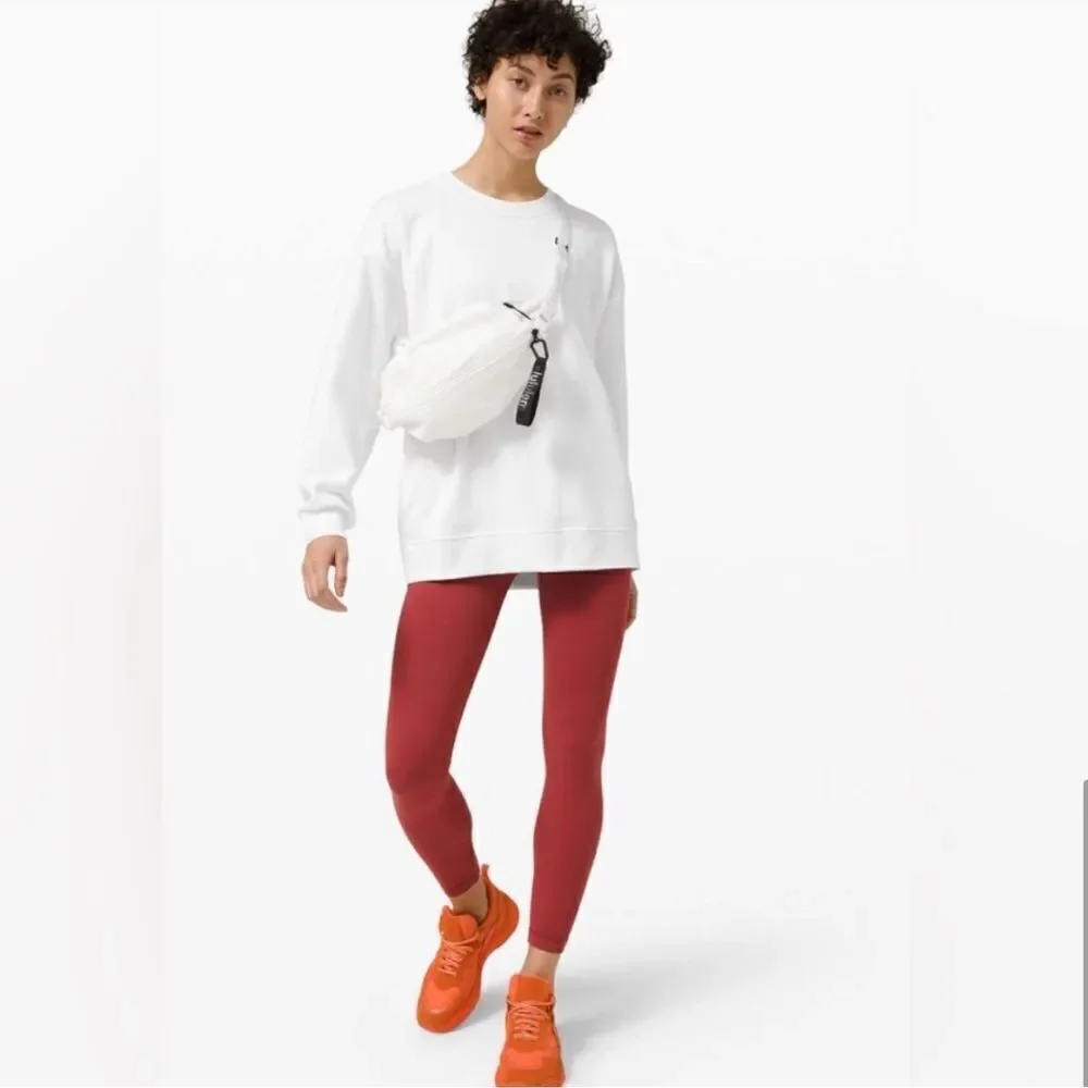 Lululemon Perfectly Oversized Crew Sweatshirt White